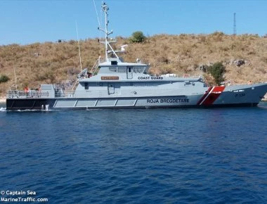 Η Αλβανία φέρνει νέο πολεμικό σκάφος για τη νατοϊκή επιχείρηση επιτήρησης στο Αιγαίο (φωτό)